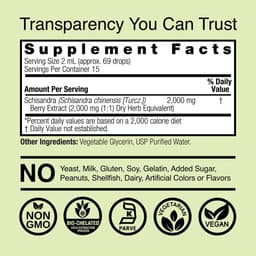 Nature's Answer - Schisandra Extract - 1 fl oz