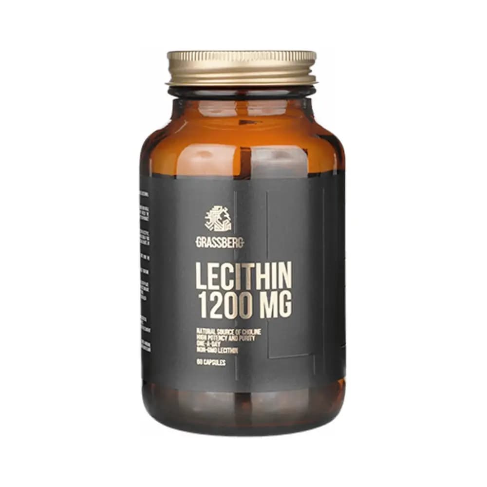 Grassberg - Lecithin 1200mg - Uden smag – Grassberg emballage