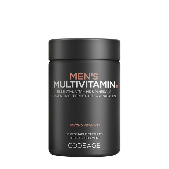 Codeage - Men's Multivitamin - 30 Vegetable Capsules – Codeage