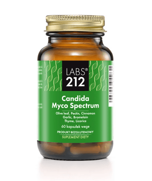 Labs 212 - Candida-Myco Spectrum - 30 Days - 60 Caps – LABS 212 förpackning