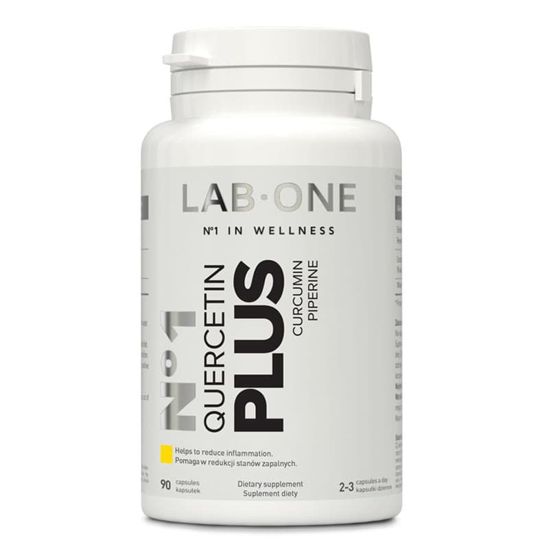 LAB ONE - Quercetin Plus - 90 Caps – LAB ONE förpackning