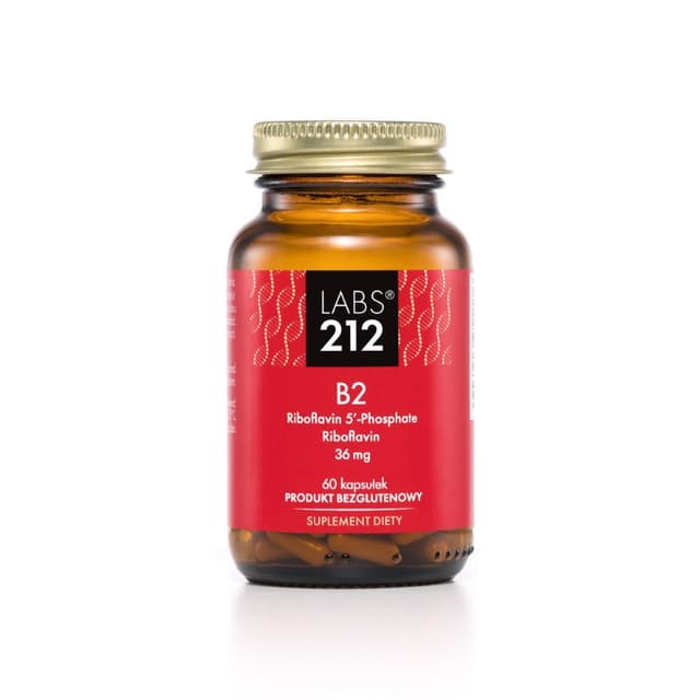 LABS 212 - Vitamin B2 Riboflavin 5'-Phosphate - 60 Caps – LABS 212