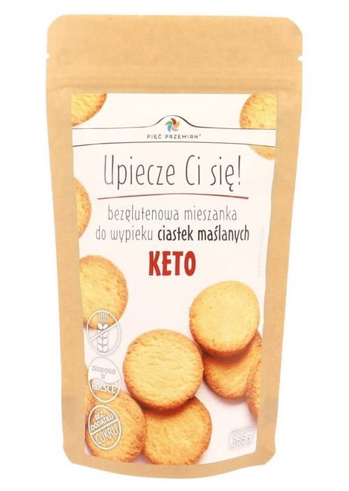 Pięć Przemian - Keto Baking Mix - 365g – Pięć Przemian förpackning