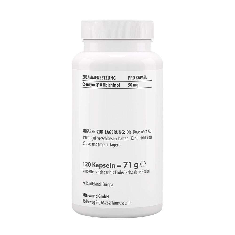 Vitaworld - Ubichinol - CoQ10 Energy Support - 120 Caps
