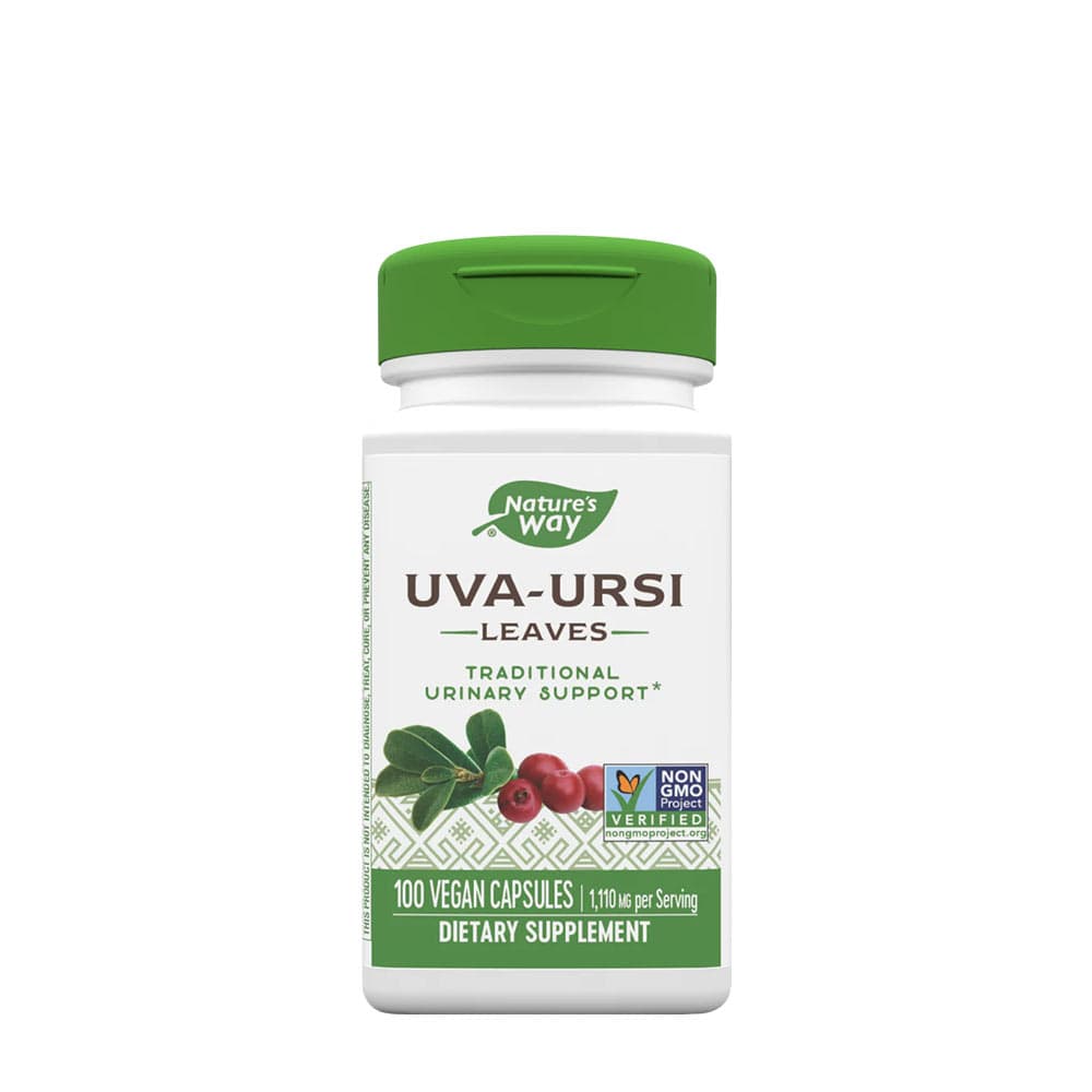 Nature'S Way - Uva-Ursi Leaves - 100 Vcaps – Nature's Way förpackning