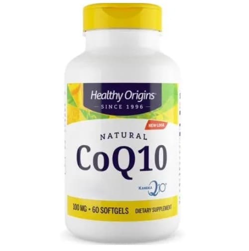 Healthy Origins - Natural CoQ10 – Healthy Origins förpackning