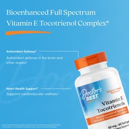 Doctor's Best - Tocotrienols, 50mg - 60 Sgels
