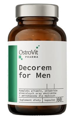 OstroVit - Decor For Men - 60 Caps