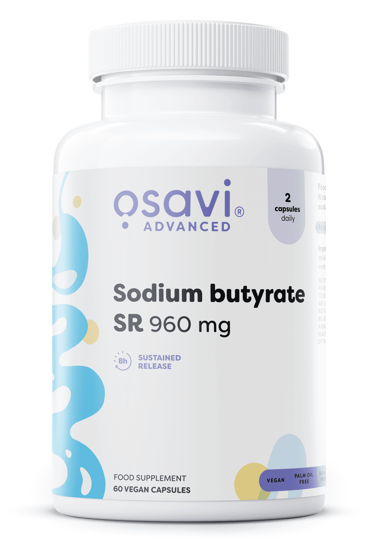 Osavi - Sodium Butyrate Sr 960mg – Osavi förpackning
