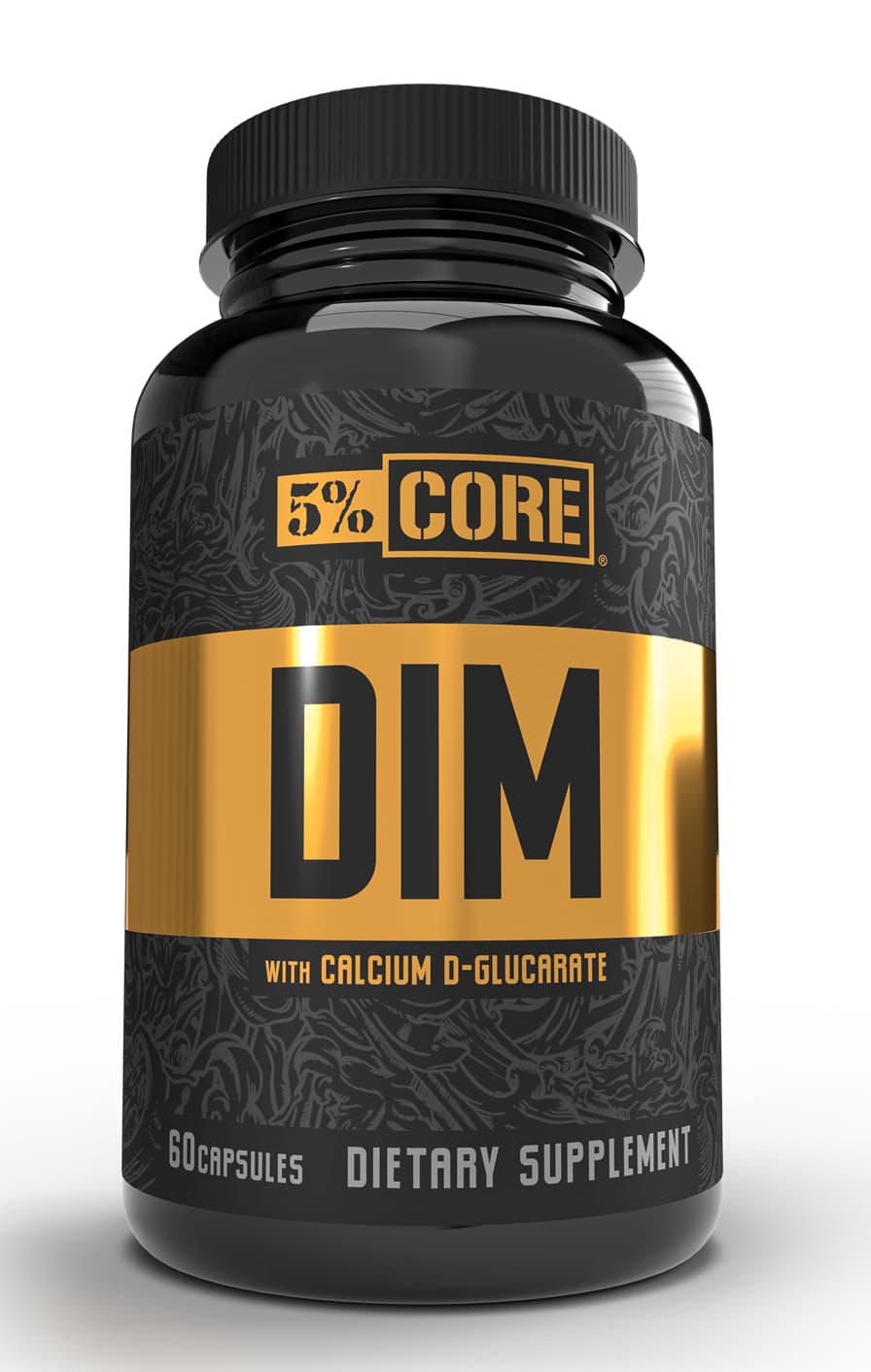 5% Nutrition - DIM - 60 Caps – 5% Nutrition förpackning