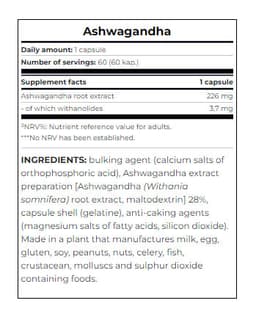 Scitec Nutrition - Ashwagandha - 60 Caps