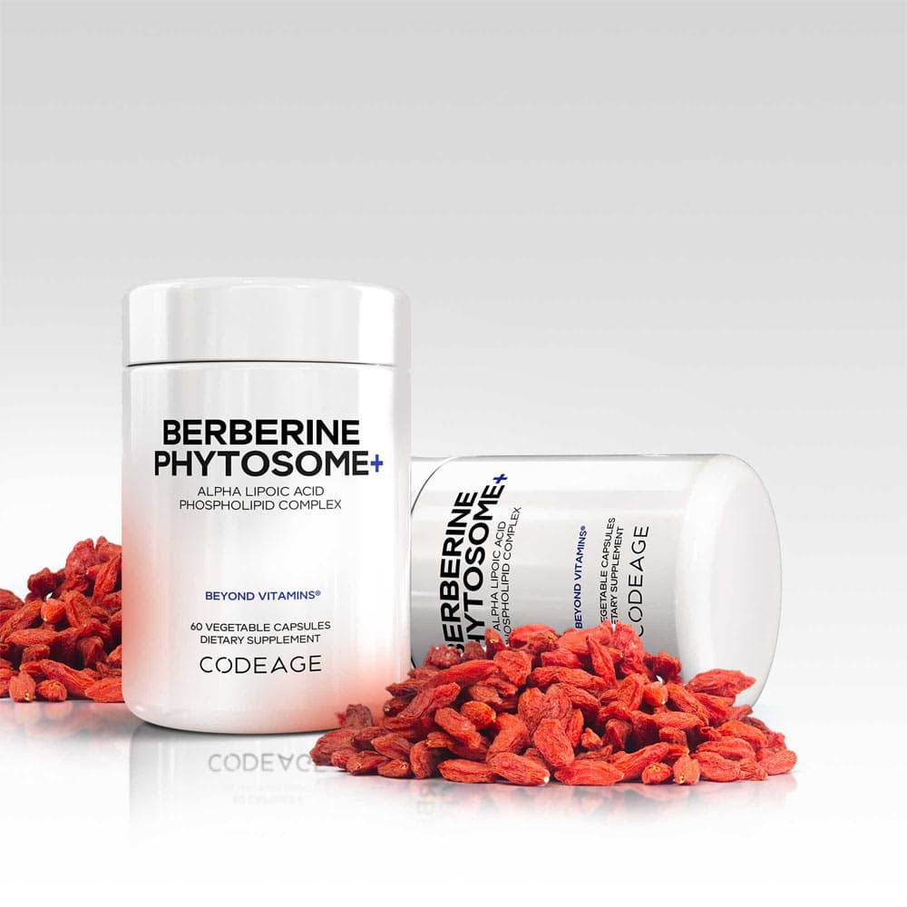 Codeage Berberine Phytosome+ - 60 Vcaps - 60 Vegetable Caps