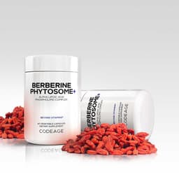Codeage Berberine Phytosome+ - 60 Vcaps - 60 Vegetable Caps