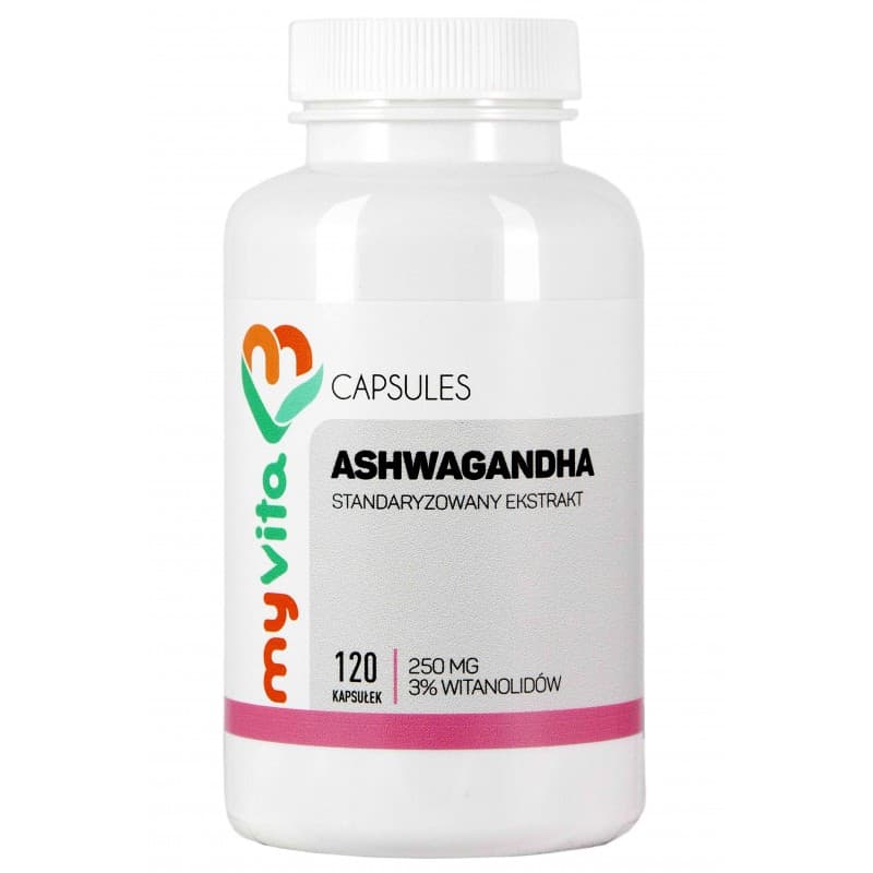 MyVita - Ashwagandhaekstrakt 250mg – MyVita emballage