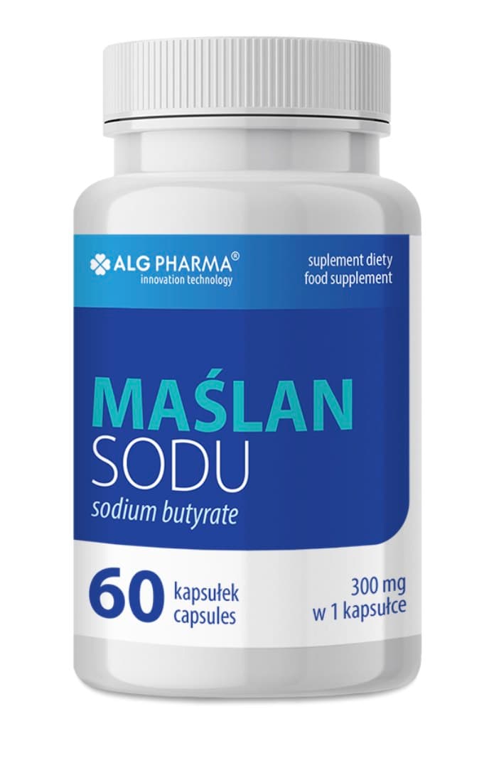 Alg Pharma - Sodium Butyrate - 60 Caps – Alg Pharma förpackning