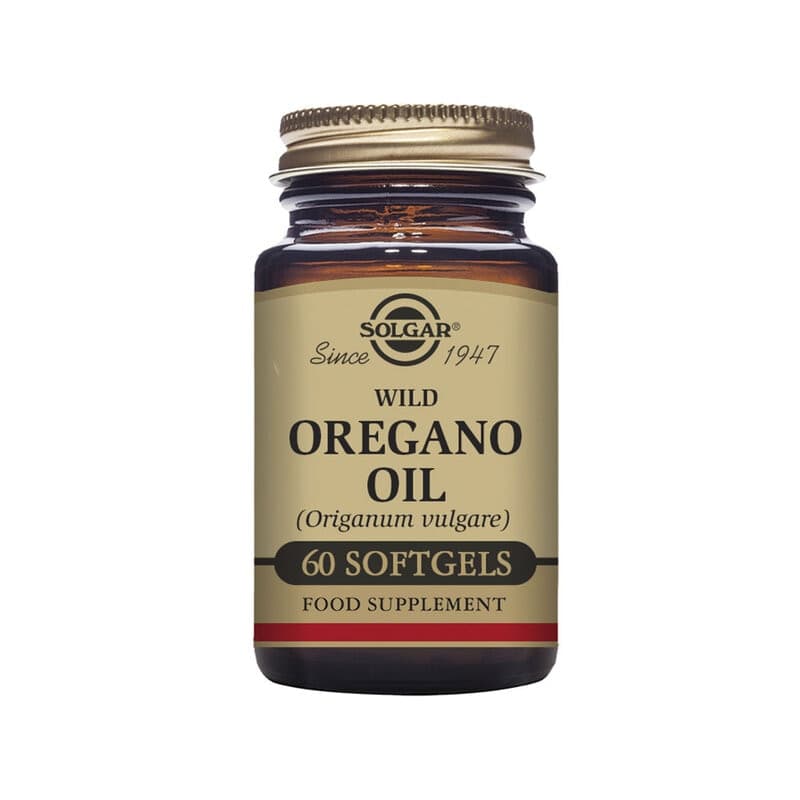 Solgar - Wild Oregano Oil - 60 Sgels – Solgar förpackning