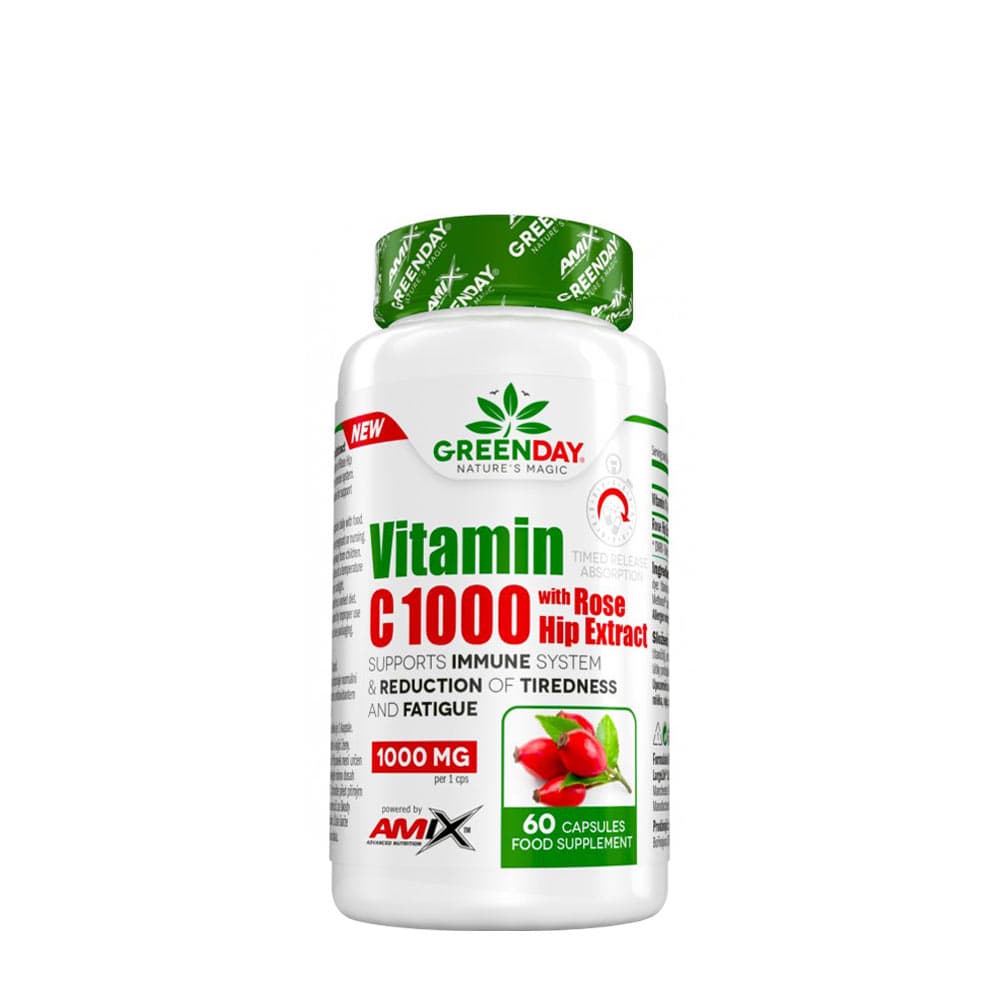 Amix - Vitamin C 1000 with Rose Hip Extract – Amix förpackning