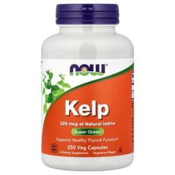 Now Foods - Kelp, 325mcg - 250 Vcaps