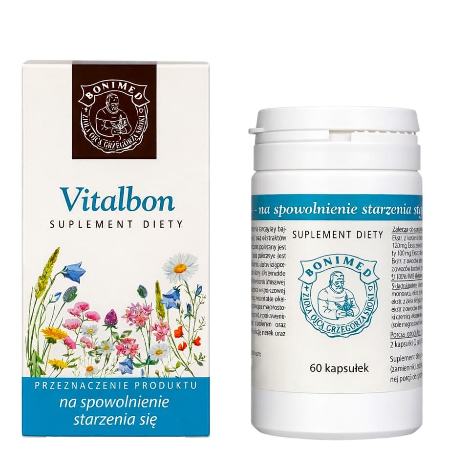 Bonimed - Vitalbon - 60 Caps – Bonimed förpackning