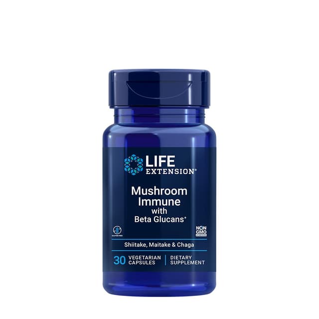 Life Extension - Mushroom Immune with Beta Glucans – Life Extension