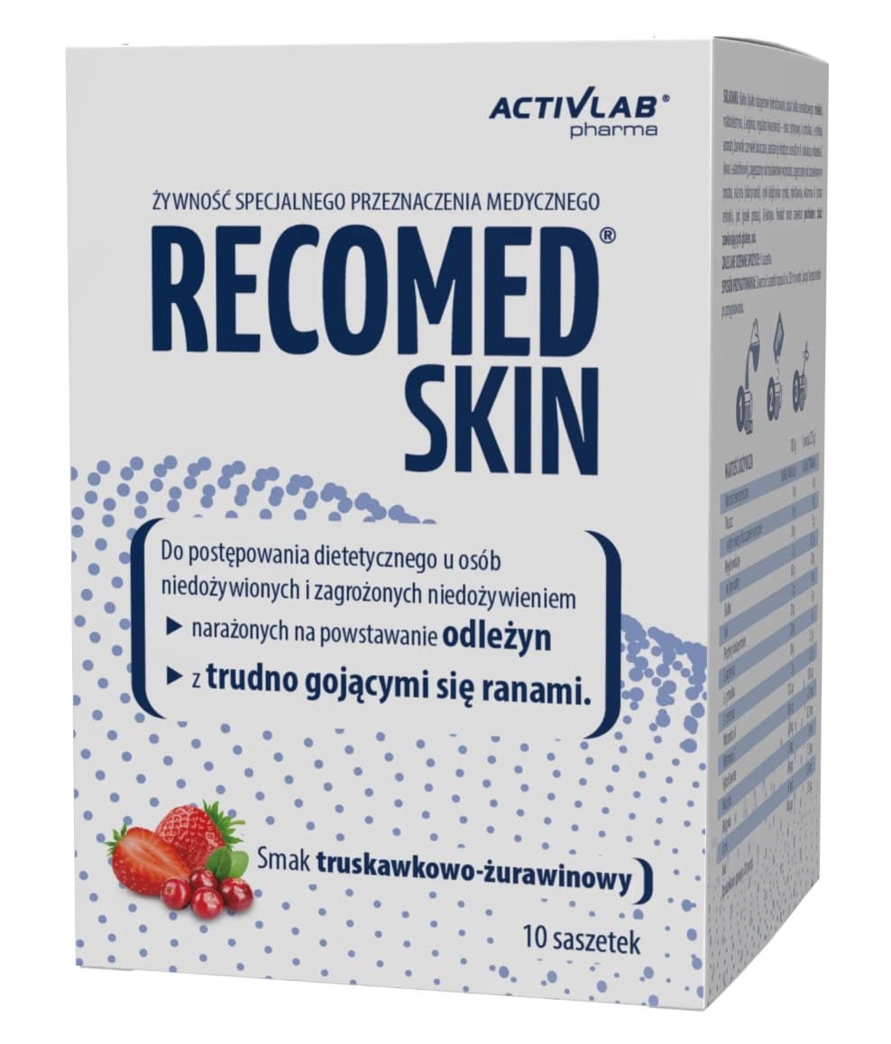 Activlab - RecoMed Skin - 10 sachets – Activlab förpackning