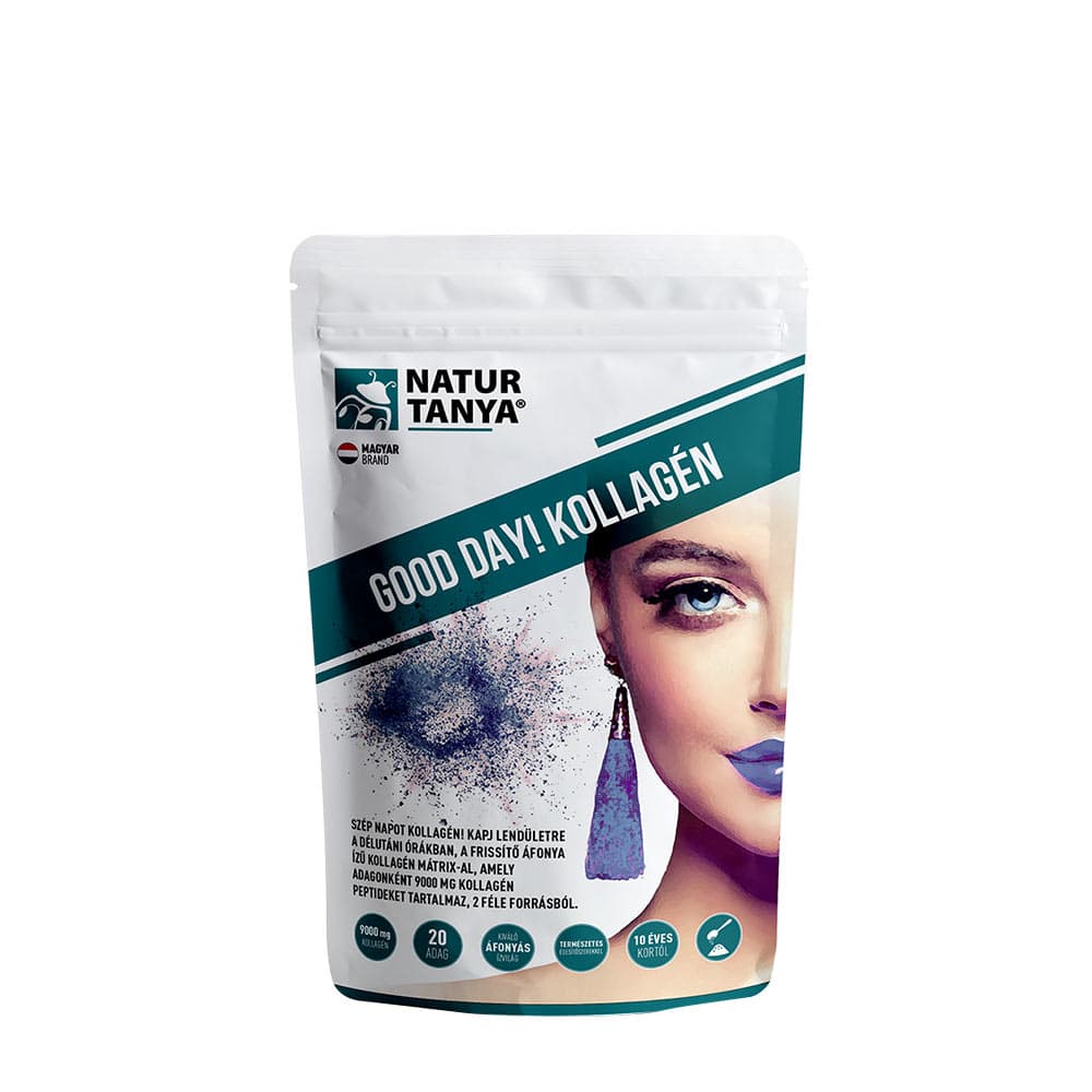 Natur Tanya - Collagen Powder - Cranberry 20 Servings – Natur Tanya förpackning