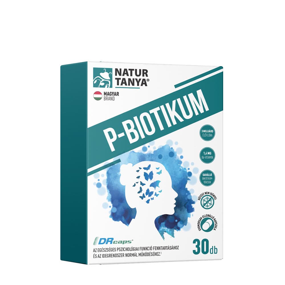 Natur Tanya - P-Biotic - 30 Caps – Natur Tanya förpackning