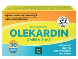 Ginseng Poland - Olekardin Omega 3-6-9 - 30 Caps