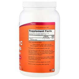 NOW Foods - Vitamin C Crystals - Ascorbic Acid - 1361g