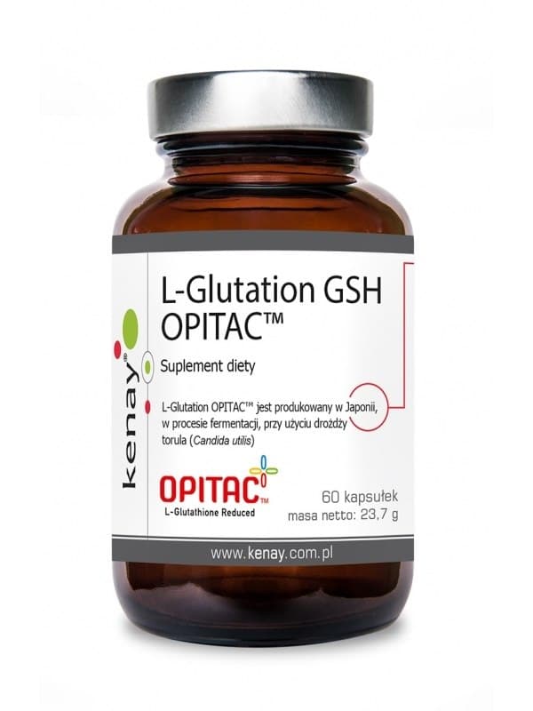 Kenay - L-Glutation Gsh Opitac (Reduced Glutathione) - 60 Caps