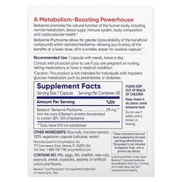 Enzymedica - Berberine Phytosome - 60 Caps
