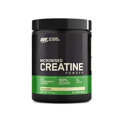 Optimum Nutrition - Micronised Creatine Powder – Optimum Nutrition förpackning