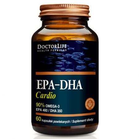 Doctor Life - EPA-DHA Cardio - 60 Caps – Doctor Life förpackning