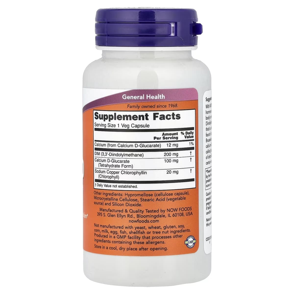 NOW Foods - DIM 200 - 90 Vcaps