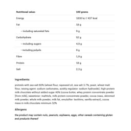 Allnutrition - Protein Pretzels, Milk Chocolate Salted - 110g