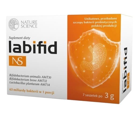 Nature Science - Labifid Ns - 7 Sachets X 3g – Nature Science förpackning