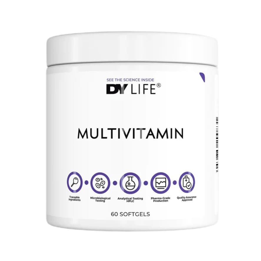DY LIFE - Multivitamin - 60 softgels – DY LIFE förpackning