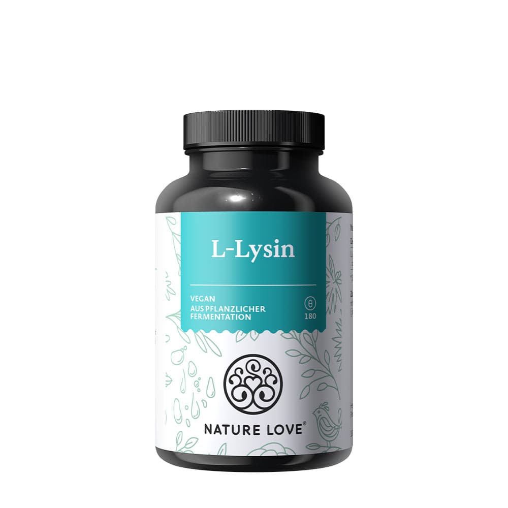 Nature Love - L-Lysin - 180 Caps – Nature Love förpackning