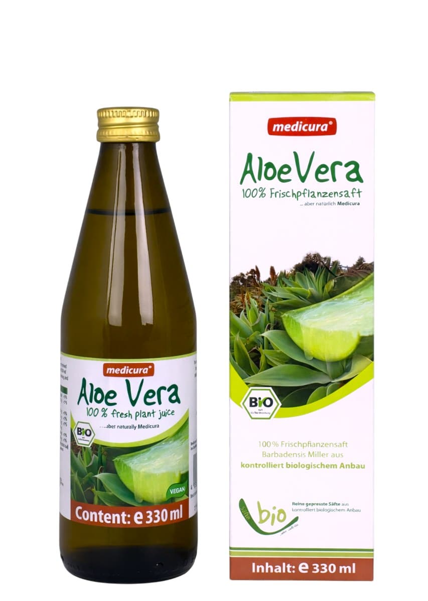 Medicura - Økologisk Aloe Vera Juice – Medicura emballage