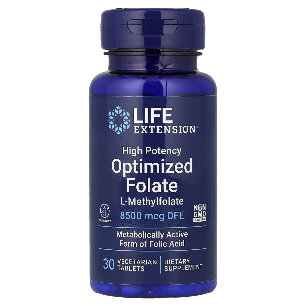 Life Extension - High Potency Optimized Folate - 30 Tabs