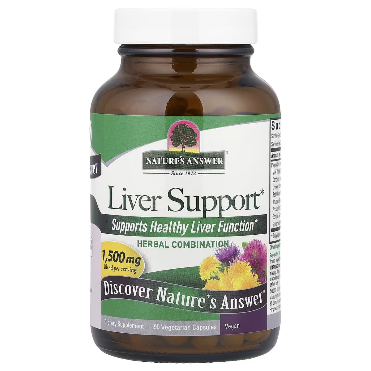Nature's Answer - Liver Support - 90 Vcaps