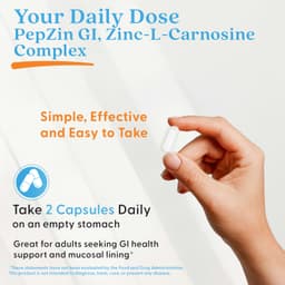 Doctor's Best - PepZin GI Zinc-L-Carnosine Complex