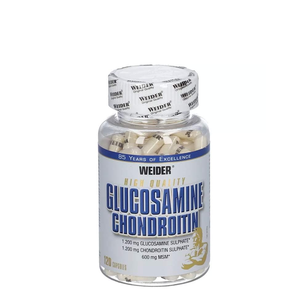 Weider - Glucosamine Chondroitin - 120 Caps – Weider förpackning
