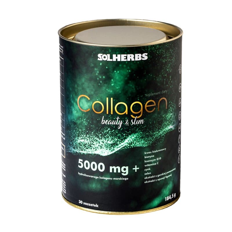 Solherbs - Collagen Beauty & Slim 30 saszetek - 30 sachets – Solherbs förpackning