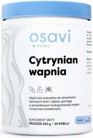 Osavi Vital - Calcium Citrate (Cytrynian Wapnia) - 240g