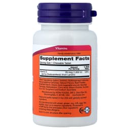 NOW Foods - Vitamin D3 - 180 Chewables