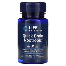 Life Extension - Quick Brain Nootropic - 30 Vcaps