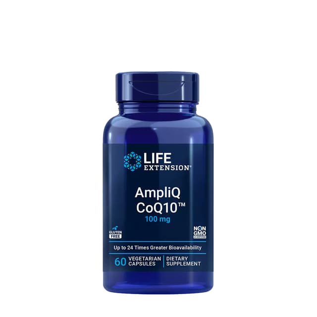 Life Extension - Ampliq CoQ10 - 100 mg, 60 vegetabiliska kapslar – Life Extension