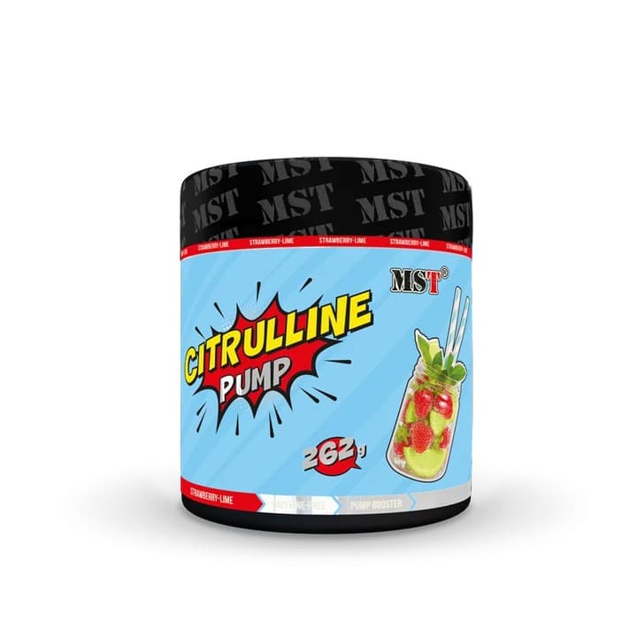 MST - Citrullin - 262 g, jordgubb och lime – MST förpackning