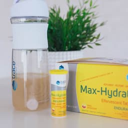 Trace Minerals Max-Hydrate Endurance - Citrus - 10 Effervescent Tabs - 10 Tabs / 1.59oz (45g)